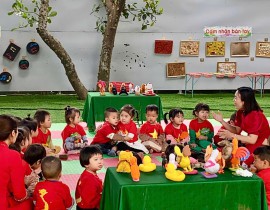 MÔ HÌNH PHỐI HỢP GIỮA" GĐ- NT CĐ" TRONG CHĂM SÓC GIÓA DỤC TRẺ